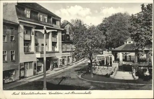 Bad Charlottenbrunn Konditorei Brunnenhalle Cafe x