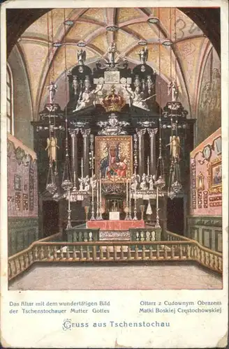 Tschenstochau Altar Mutter Gottes x