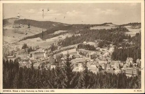 Krynica Karte von ca. 1920 x