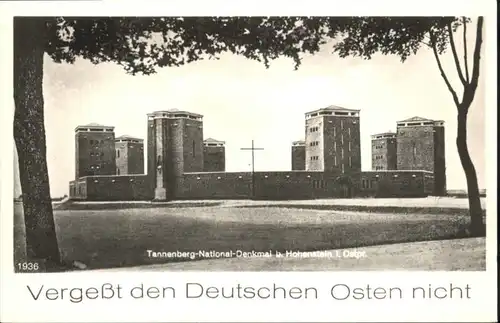 Hohenstein Ostpreussen Tannenberg National-Denkmal  *