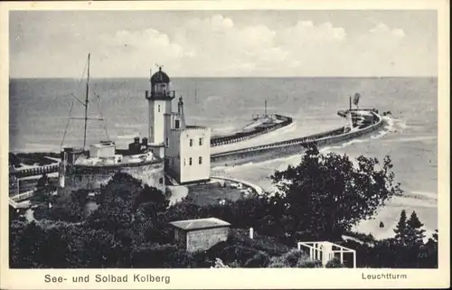 Kolberg Ostseebad Kolobrzeg Kolberg Seebad Leuchtturm * / Kolobrzeg /Kolobrzeg