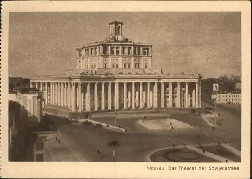 Moskau Moskau Theater Sowjetarmee * / Russische Foederation /