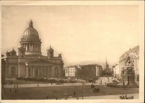 Leningrad Vorovsky Square Isaac Cathedrale *