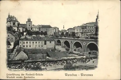 Warschau Warszawa Kierbedz Bruecke x