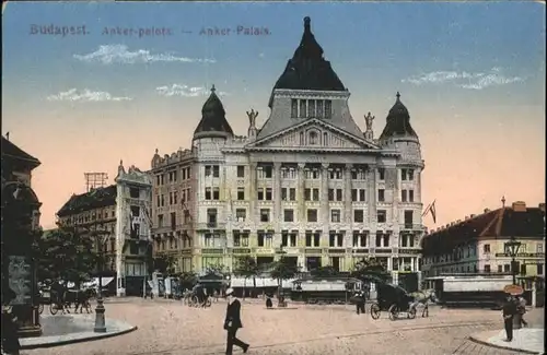 Budapest Anker Palais Strassenbahn   *