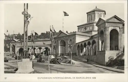 Barcelona Exposicion Internacional Palacio Artes Graficas *