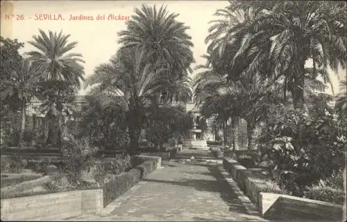 Sevilla Jardines Alcazar *