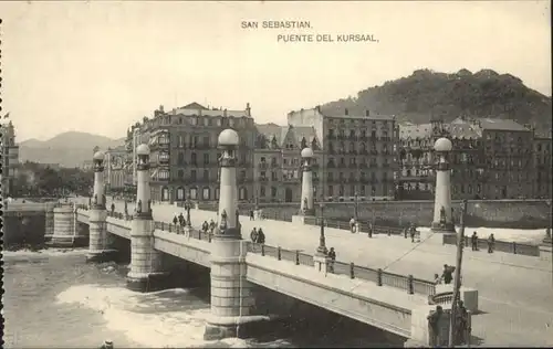 San Sebastian Guipuzcoa San Sebastian Puente Kursaal Bruecke * / Donostia-San Sebastian /Guipuzcoa