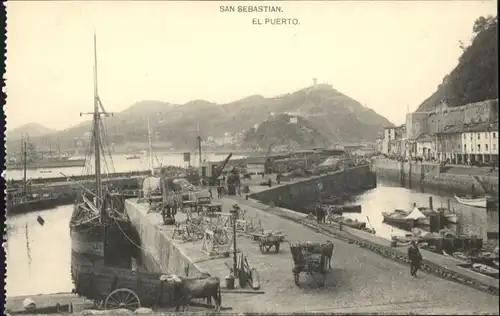 San Sebastian Guipuzcoa San Sebastian Puerto Hafen * / Donostia-San Sebastian /Guipuzcoa