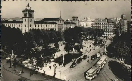 Barcelona Strassenbahn Plaza Universidad *