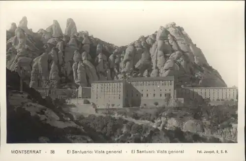 ww81699 Montserrat Kloster Montserrat El Santuario * Kategorie. Spanien Alte Ansichtskarten