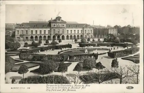 Barcelona Parque Ciudadela Museo Arte Museum x