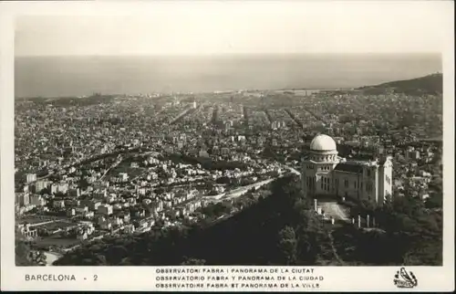 Barcelona Observatorio Fabra Ciudad *