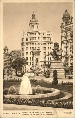 Barcelona Plaza Cataluna *