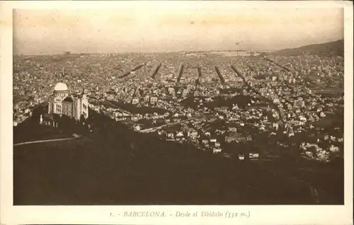 Barcelona Desde Tibidabo *