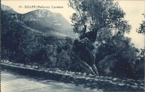 Soller Mallorca Carretera *