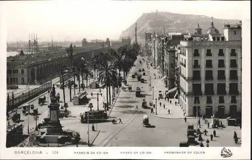 Barcelona Strassenbahn Paseo Colon *