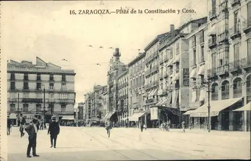 Zaragoza Plaza Constitucion Coso x