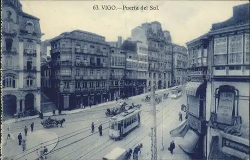 Vigo Strassenbahn Puerta Sol *