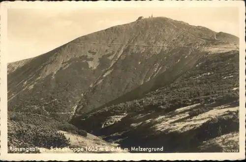 Melzergrund Riesengebirge Schneekoppe *