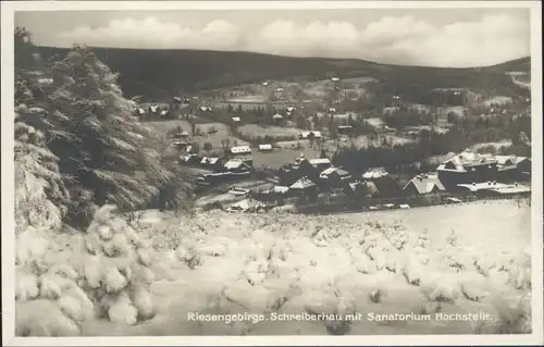 Schreiberhau Sanatorium Hochstein Riesengebirge *