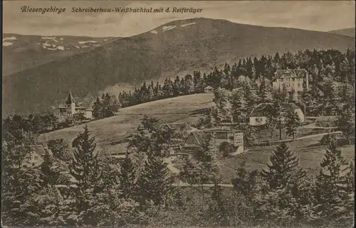 Schreiberhau Weissbachtal Reiftraeger Riesengebirge *