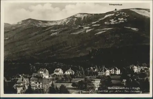 Schreiberhau Villen Alten Baudenweg Riesengebirge *