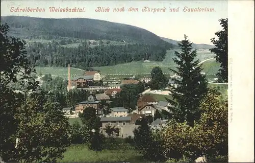 Schreiberhau Weissbachtal Kurpark Sanatorium *