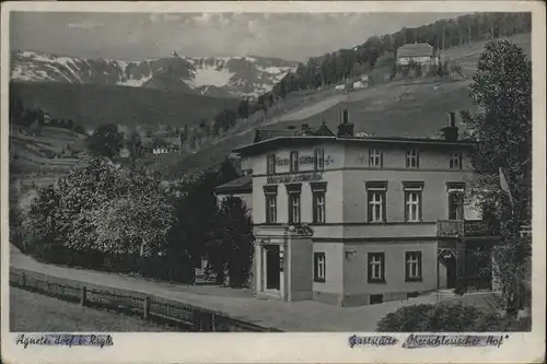 Agnetendorf Gaststaette Oberschlesischer Hof Riesengebirge *