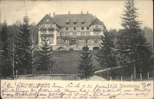 Schreiberhau Lehrerheim x
