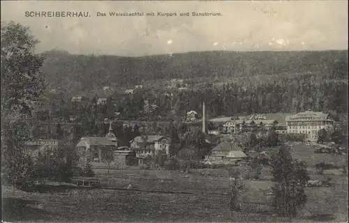 Schreiberhau Weissbachtal Kurpark Sanatorium *