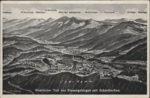 Schreiberhau Riesengebirge Mariental Josephinenhuette  *