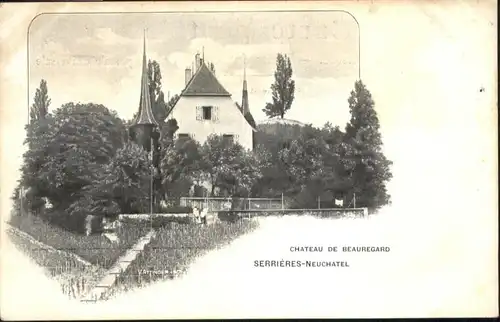 Neuchatel NE Neuchatel Chateau Beauregard * / Neuchatel /Bz. Neuchâtel