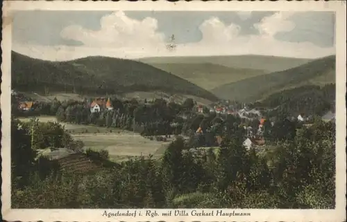 Agnetendorf Riesengebirge Villa Gerhart Hauptmann x