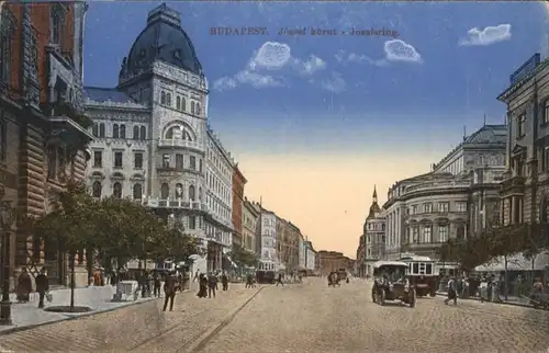 Budapest Strassenbahn Josefsring *