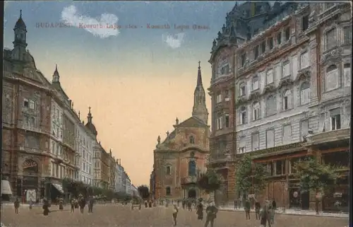 Budapest Kaossuth Lajos Gasse *