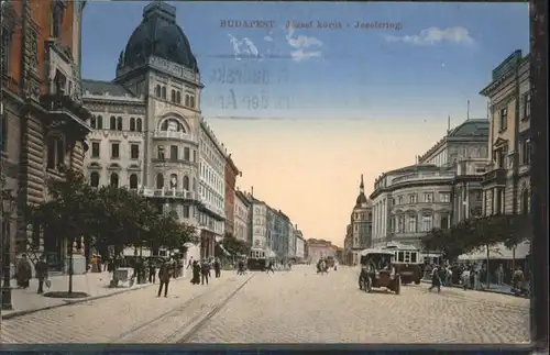 Budapest Strassenbahn Josefsring *