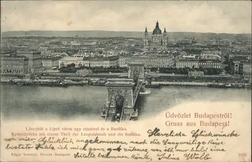 Budapest Budapetroel Kettenbruecke Basilika x