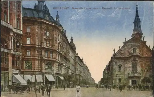 Budapest Kossuth Lajos Gasse x