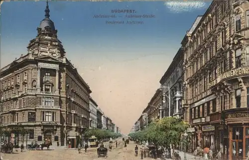 Budapest Boulevard Adrassy *