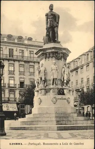 Lisboa Monumento Luiz Camoes *