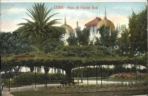 Lisboa Lissabon Praca Principe Real *