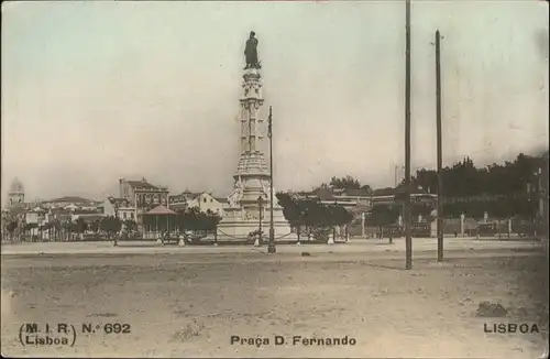 Lisboa Lissabon Praca D Fernando *