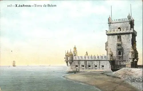 Lisboa Lissabon Torre Belem *