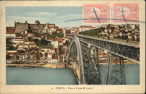 Porto Portugal Porto Vista Ponte D Luitz x / Porto /