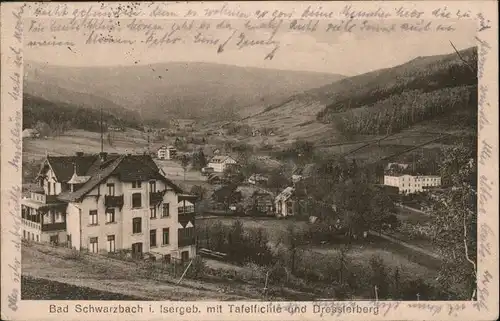 Bad Schwarzbach Isergebirge Tafelfichte Dresslerberg x