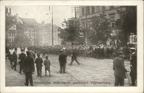 Warschau Infanterie Soldaten *