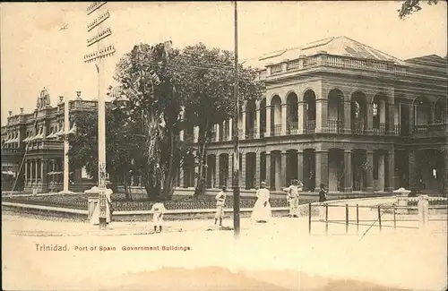 Trinidad Pando Port Spain Government Buildings