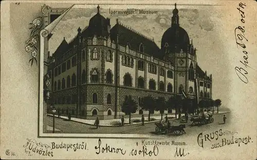 Budapest Gewerbe Museum Kutsche