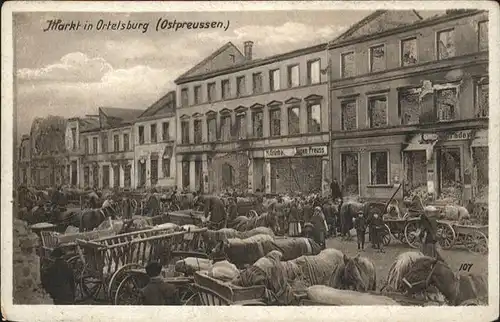 Ortelsburg Ostpreussen Markt